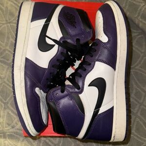 Jordan Retro 1 “Purple” HighTop Sneakers